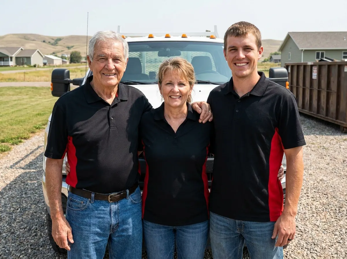 The Riverside Dumpster Rental team — dumpster in Lewistown, MT